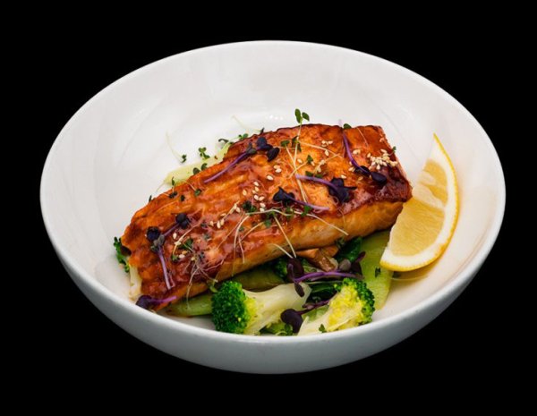 Salmon steak